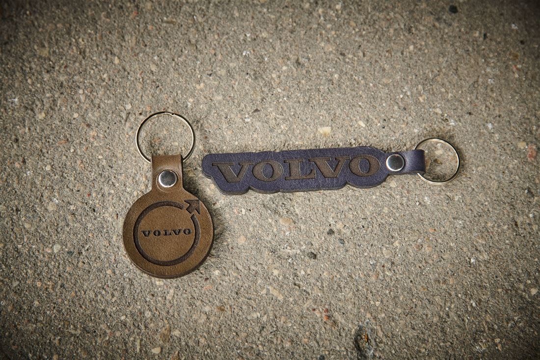 Lederanhänger Volvo